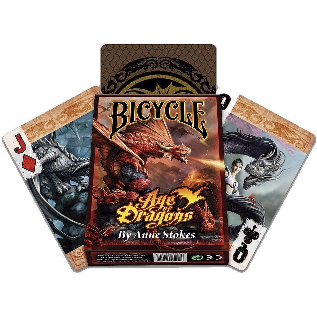 Bicycle Playing cards Age of Dragons by Anne Stokes