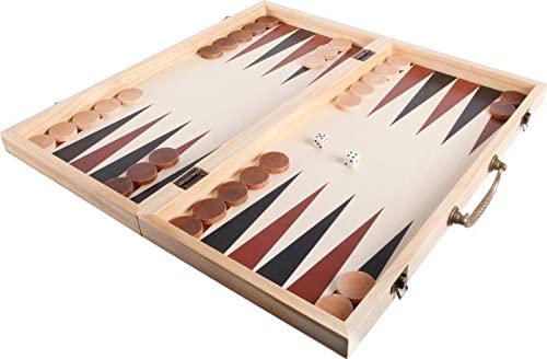 Scacchi e Backgammon in legno