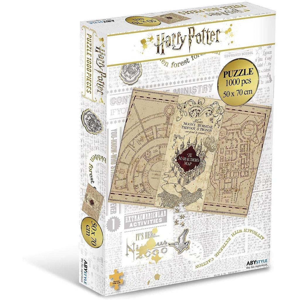 Puzzle Harry Potter La mappa del Malandrino 1000 pezzi