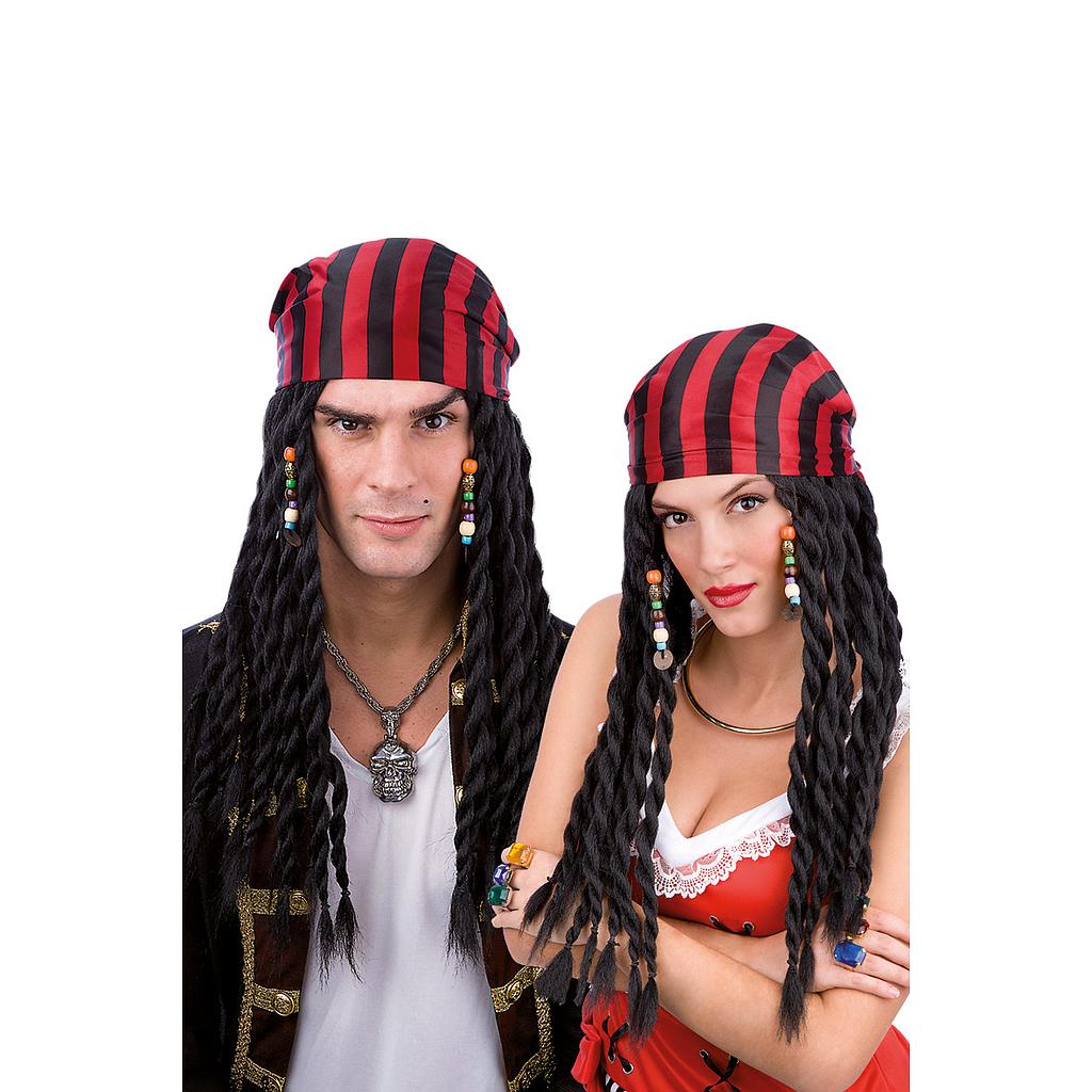 parrucca pirata con bandana