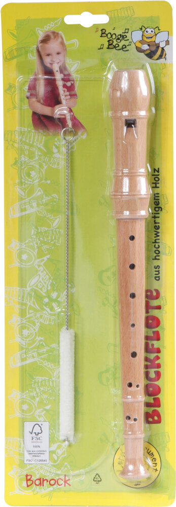 Flauto dolce in legno