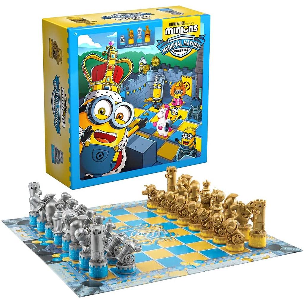 Scacchiera minions caos medievale