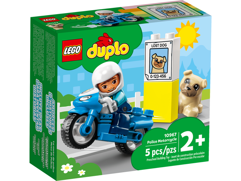 Motocicletta della polizia DUPLO