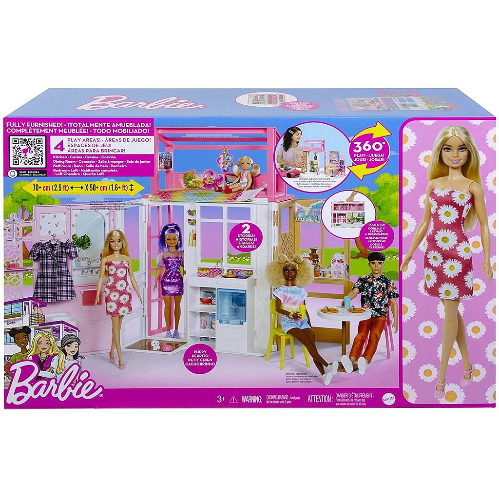 Casa Loft Barbie con bambola