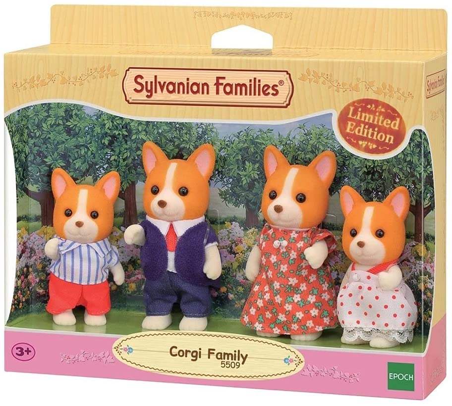 Famiglia Corgi Sylvanian Family