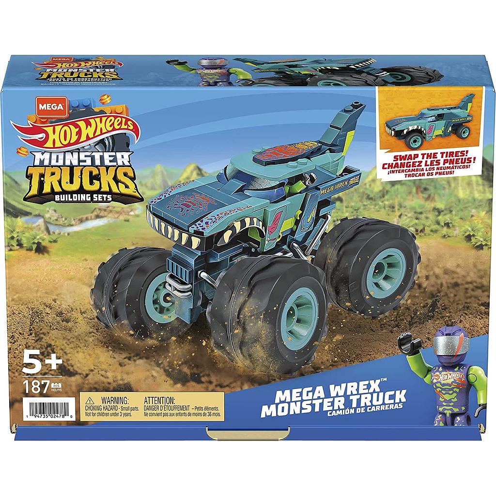 hot wheels monster truck megabloks