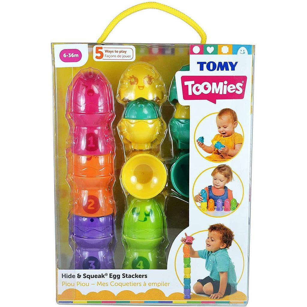 Toomies Hide e Squeak torre delle uova
