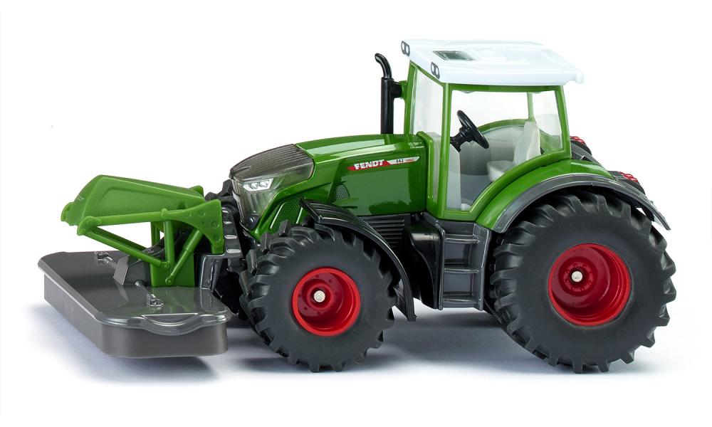 Fendt 942 Vario con falciatrice frontale