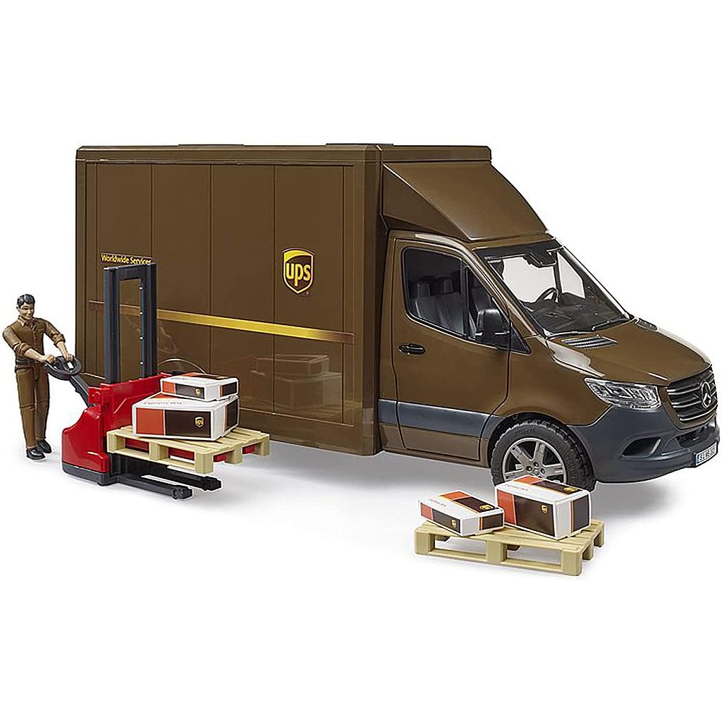 Camion UPS con personaggio