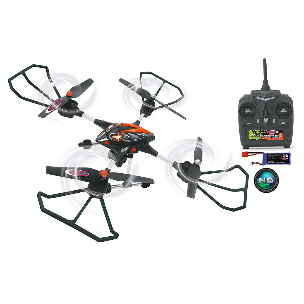 Oberon Altitude Drone HD Bussola Turbo nero/rosso