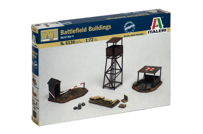 Edifici del campo di battaglia Seconda guerra mondiale 1:72