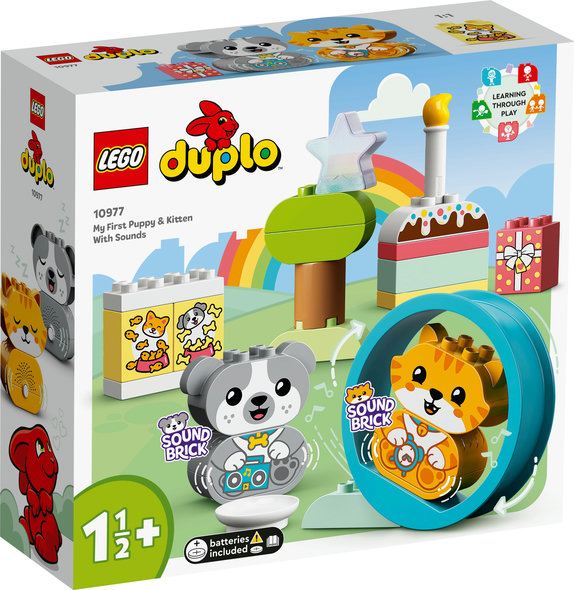Il mio primo cagnolino e gattino con suoni DUPLO®