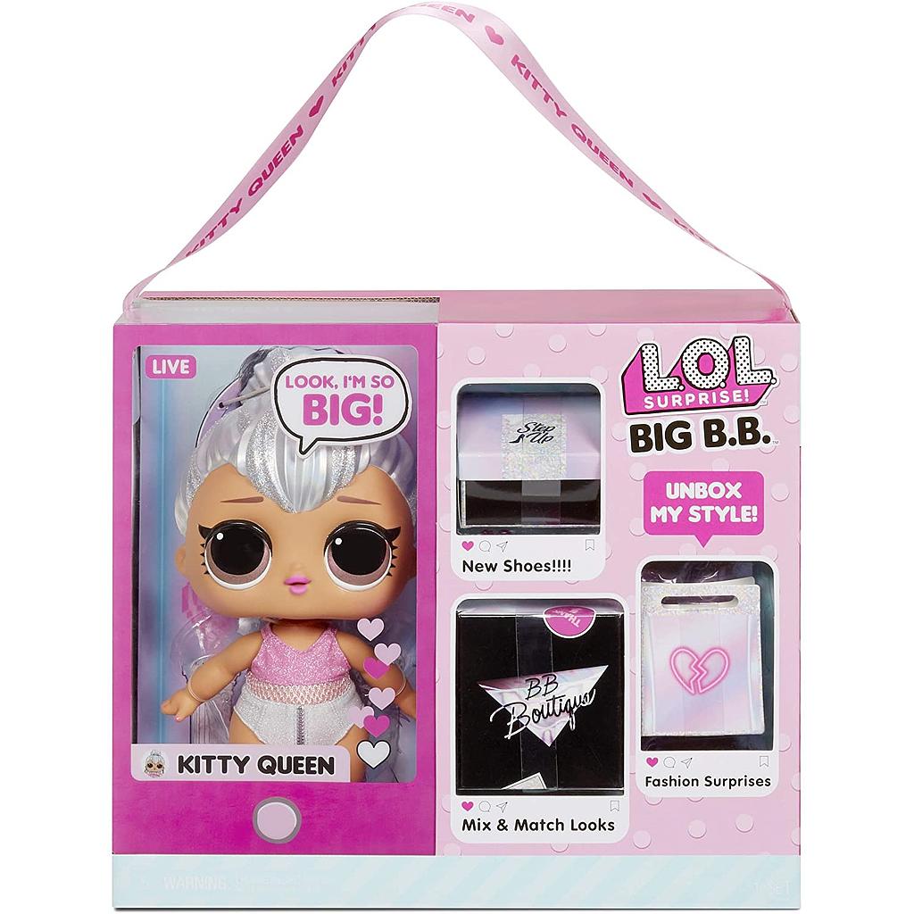 L.o.L surprise big B.B Big Baby doll Kitty Queen