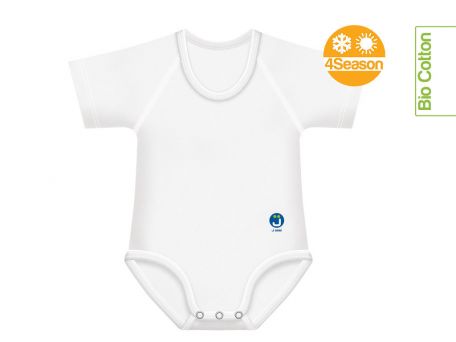 body  bianco 0-36m bio cotton 4season