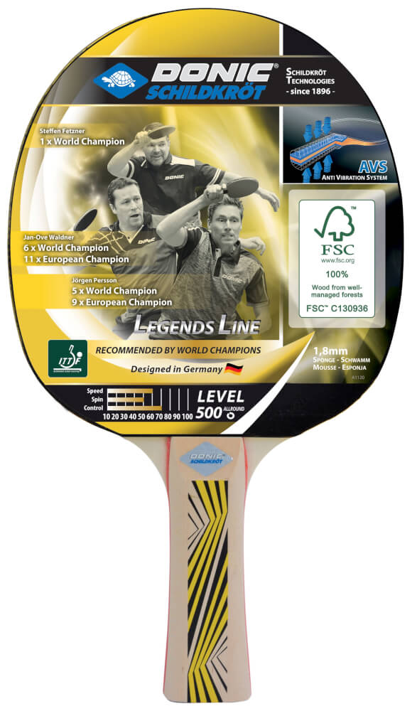 Racchetta da ping pong LEGENDS 500