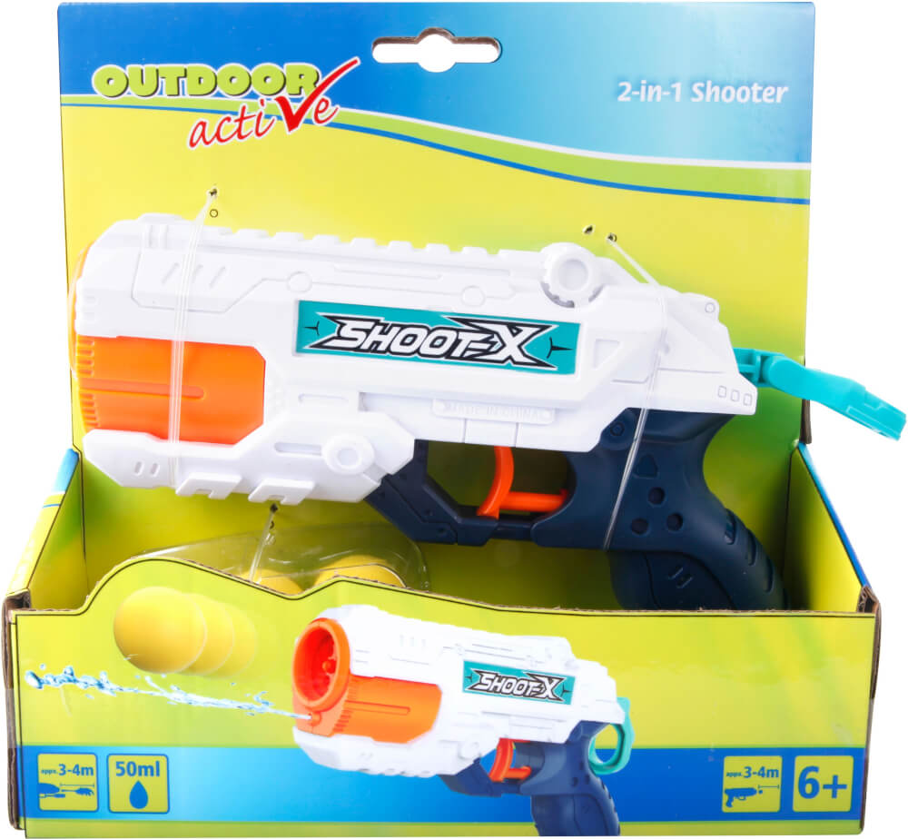 Spara palle/acqua shoot/x