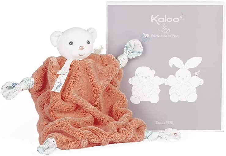 Doudou orsetto corallo 20cm