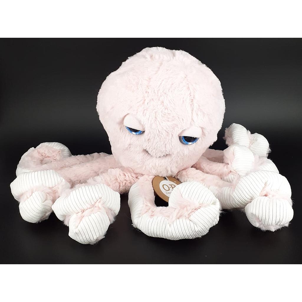 Peluche polipo rosa 38cm