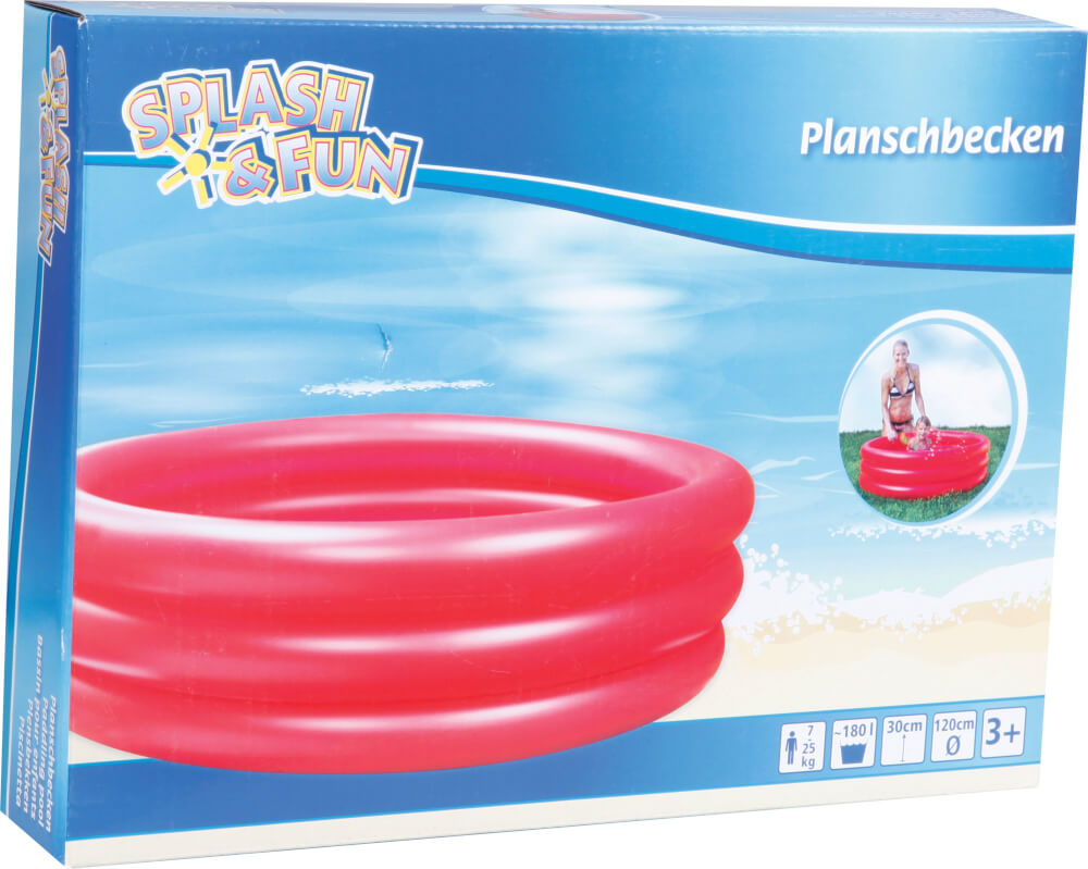 piscina 3 anelli gonfiabile 125x30 cm