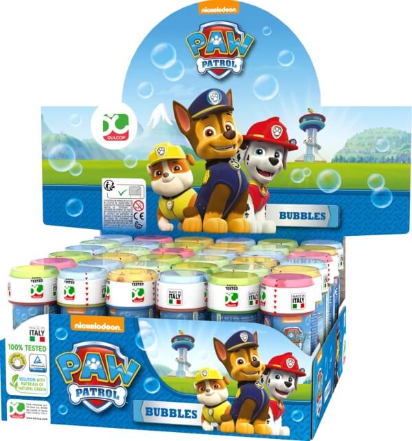 bolle di sapone Paw Patrol 60ml