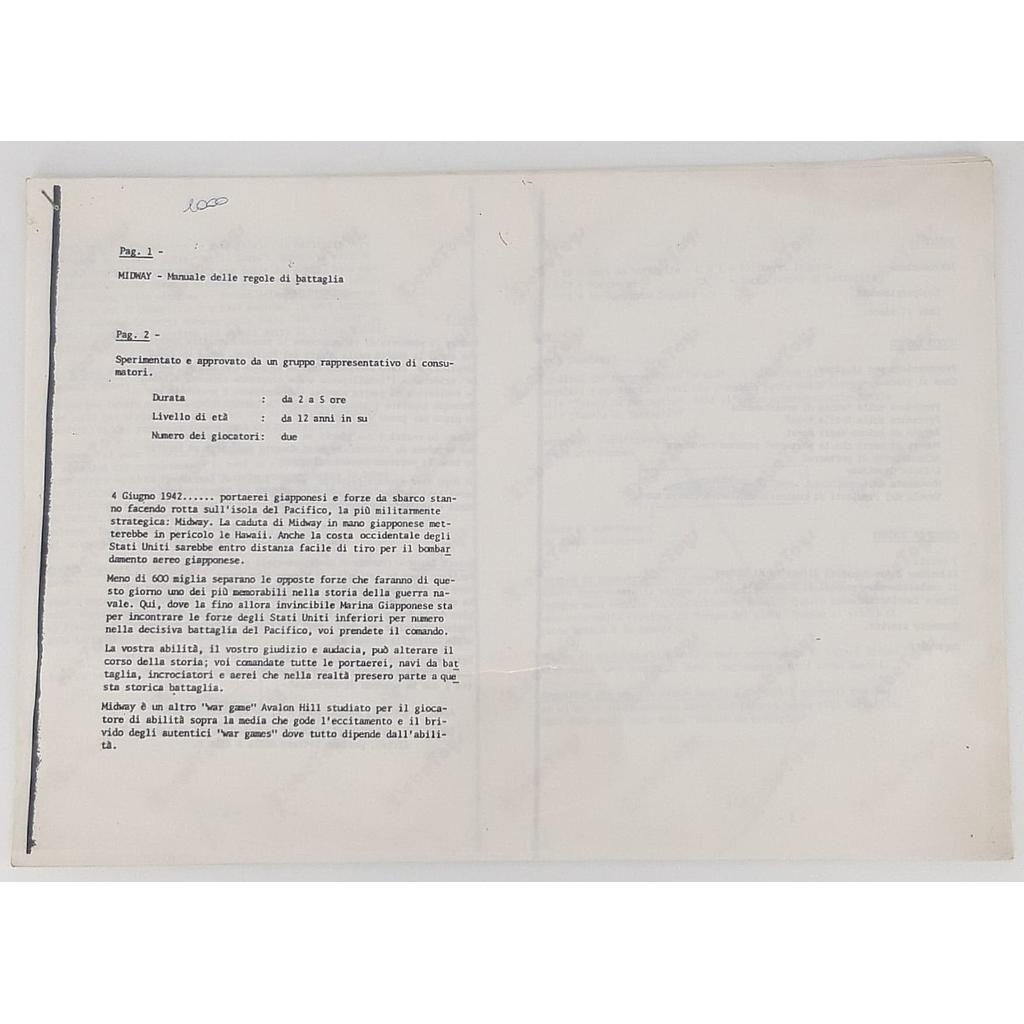 Midway Manuale delle regole di battaglia