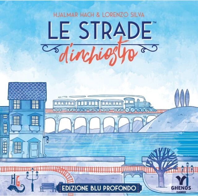 Le strade di inchiostro Blu profondo