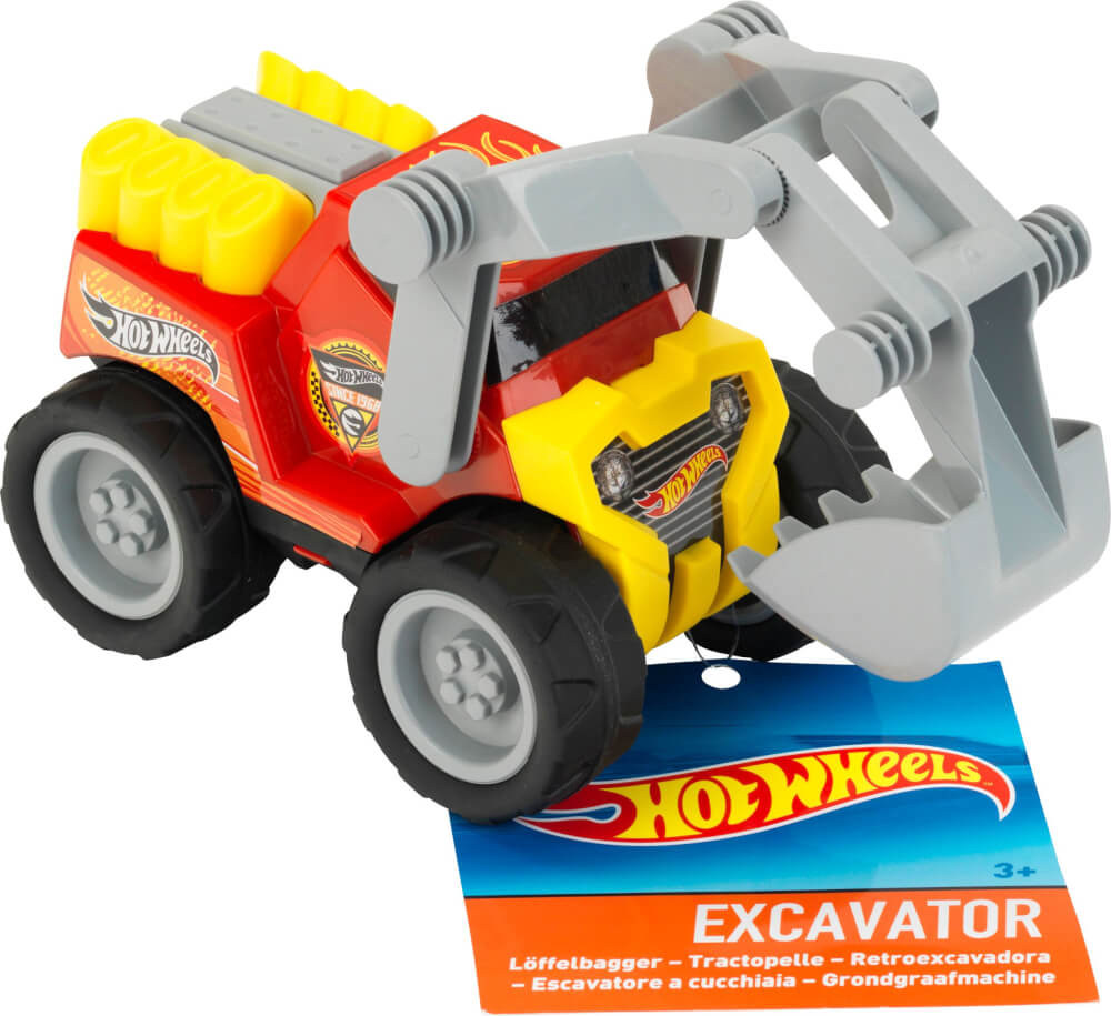 Escavatore Theo Klein Hot Wheels, scala 1:24