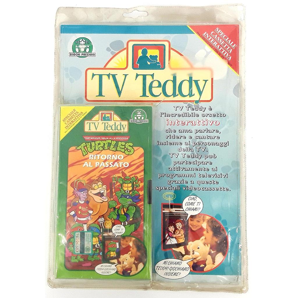 TV Teddy Ninja Turtles ritorno al passato videocassetta