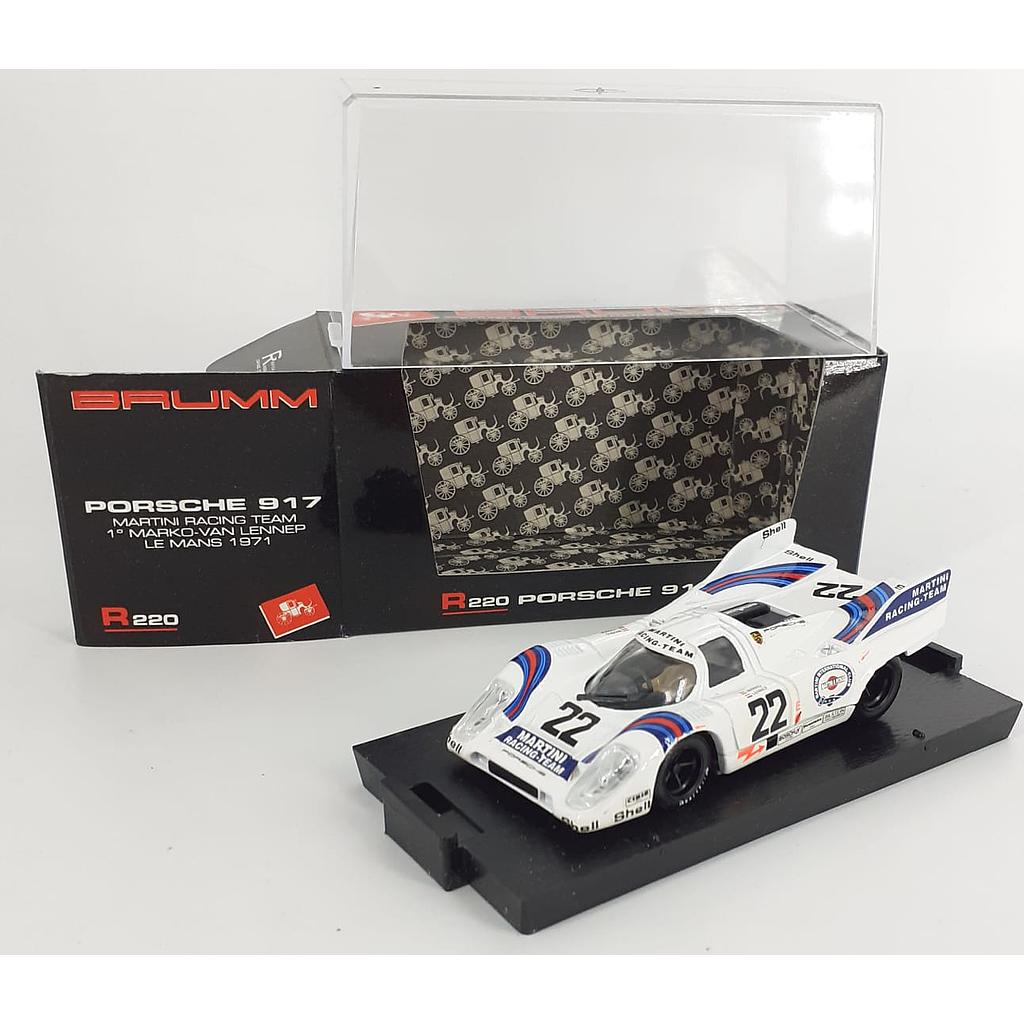 Porsche 917 Martini racing team Le Mans 1971