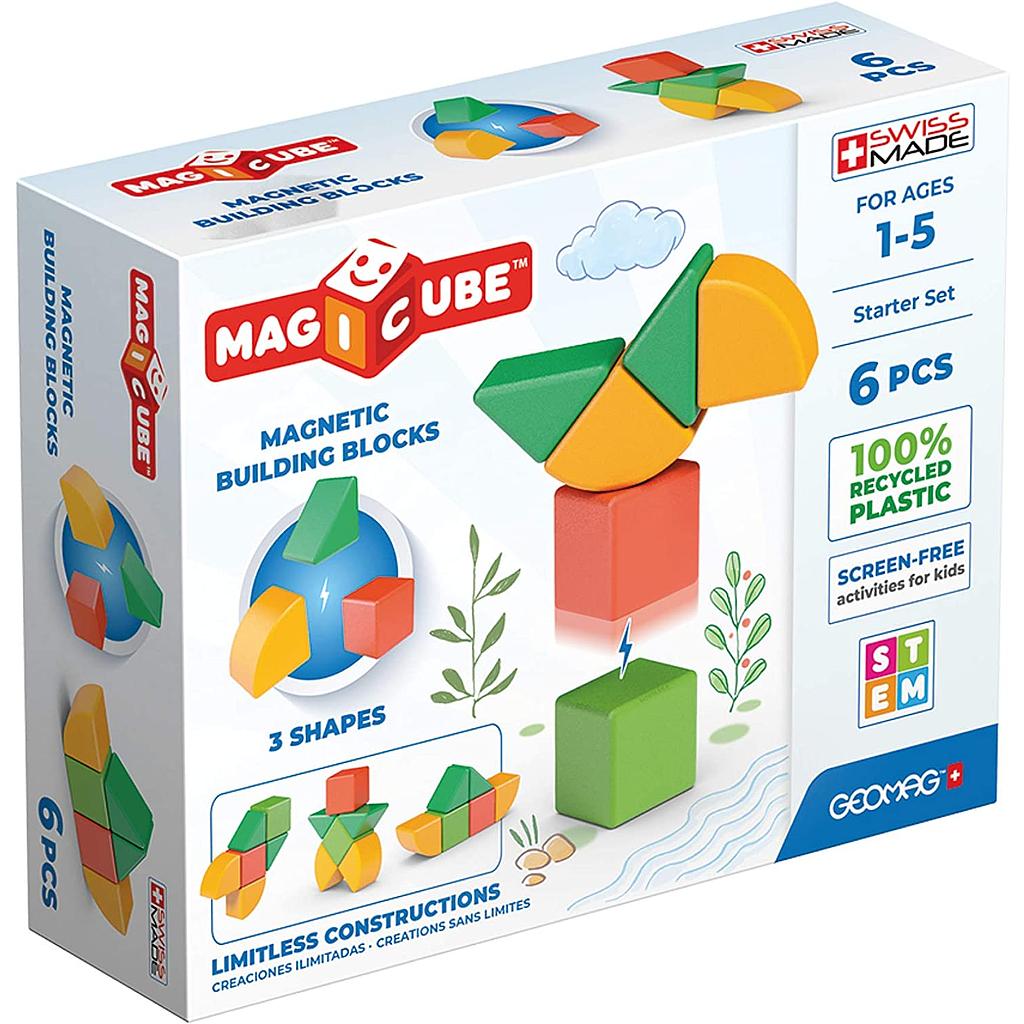 Magicube Starter Set 6 pezzi in plastica riciclata