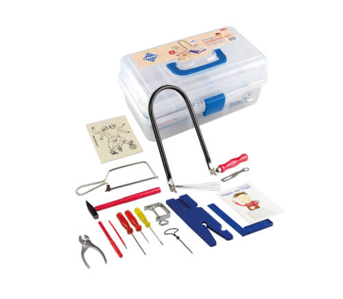 set traforo e attrezzi in valigetta Pebaro