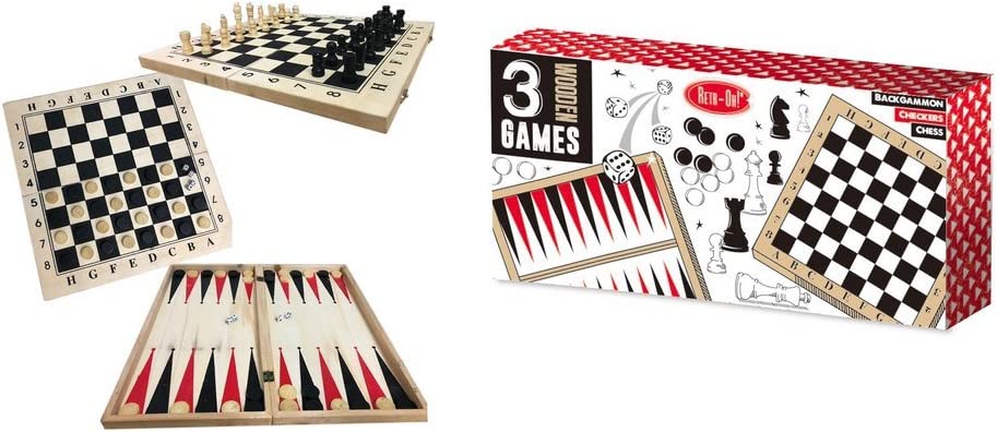 scacchi dama backgammon Retr-Oh!