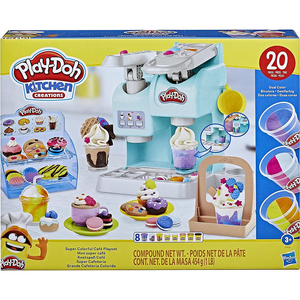 La caffetteria colorata Play-Doh