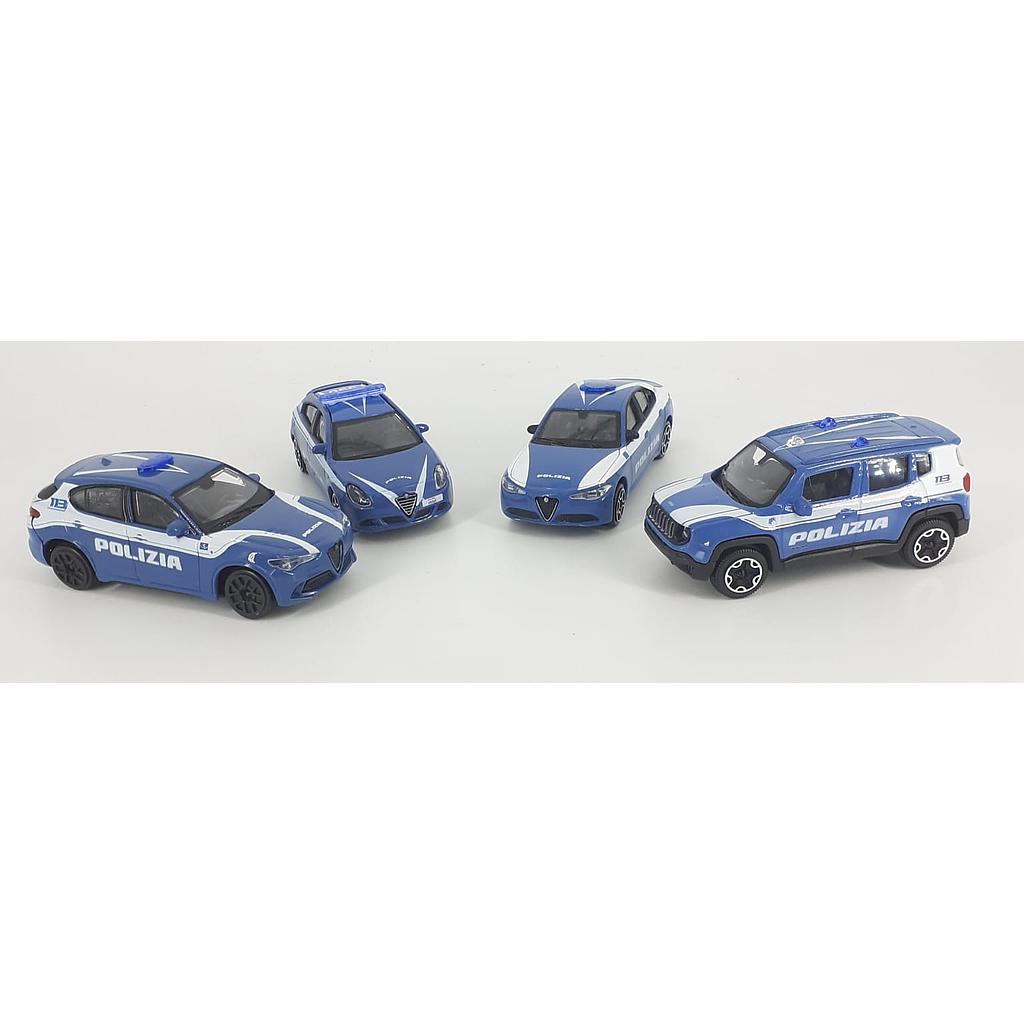 auto polizia 1/43 burago