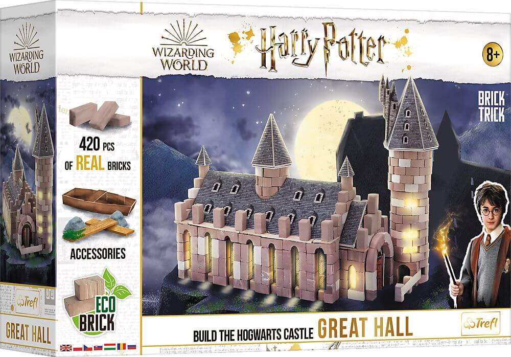 castello Hogwarts great hall Brick Trick