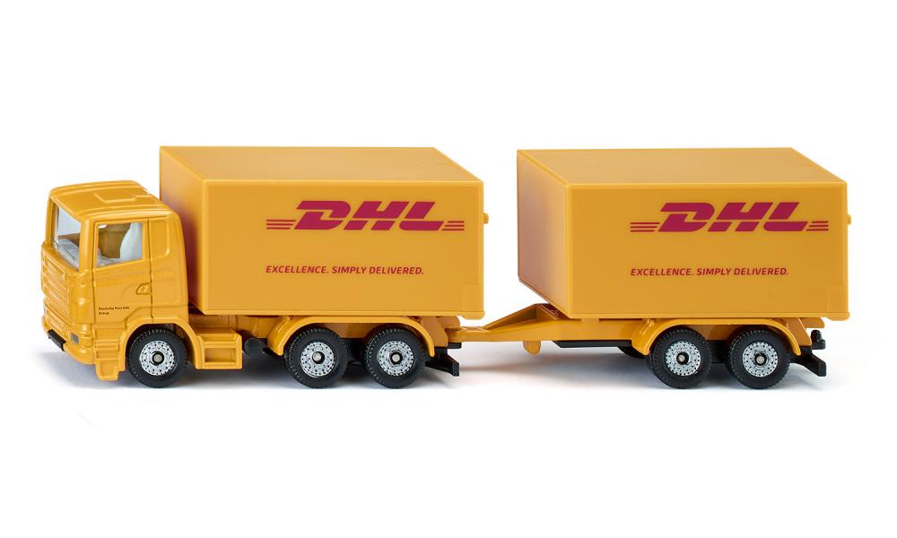 camion con rimorchio DHL