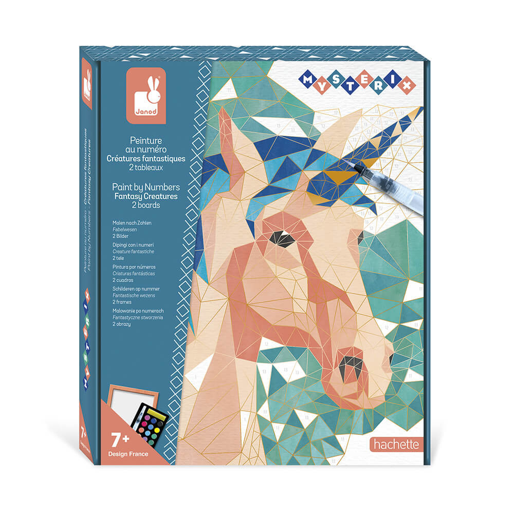 Dipingi con i numeri creature fantastiche