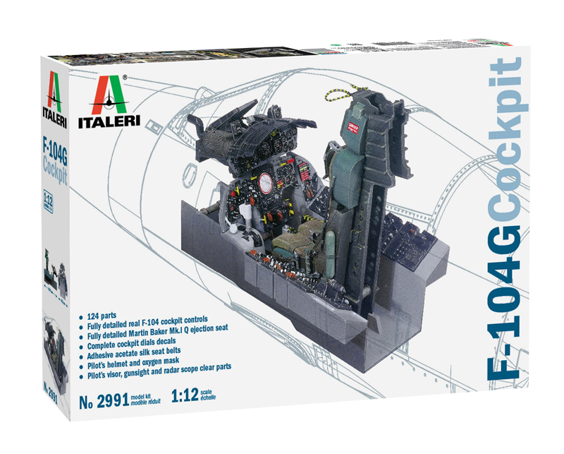 F-104G Cockpit 1:12