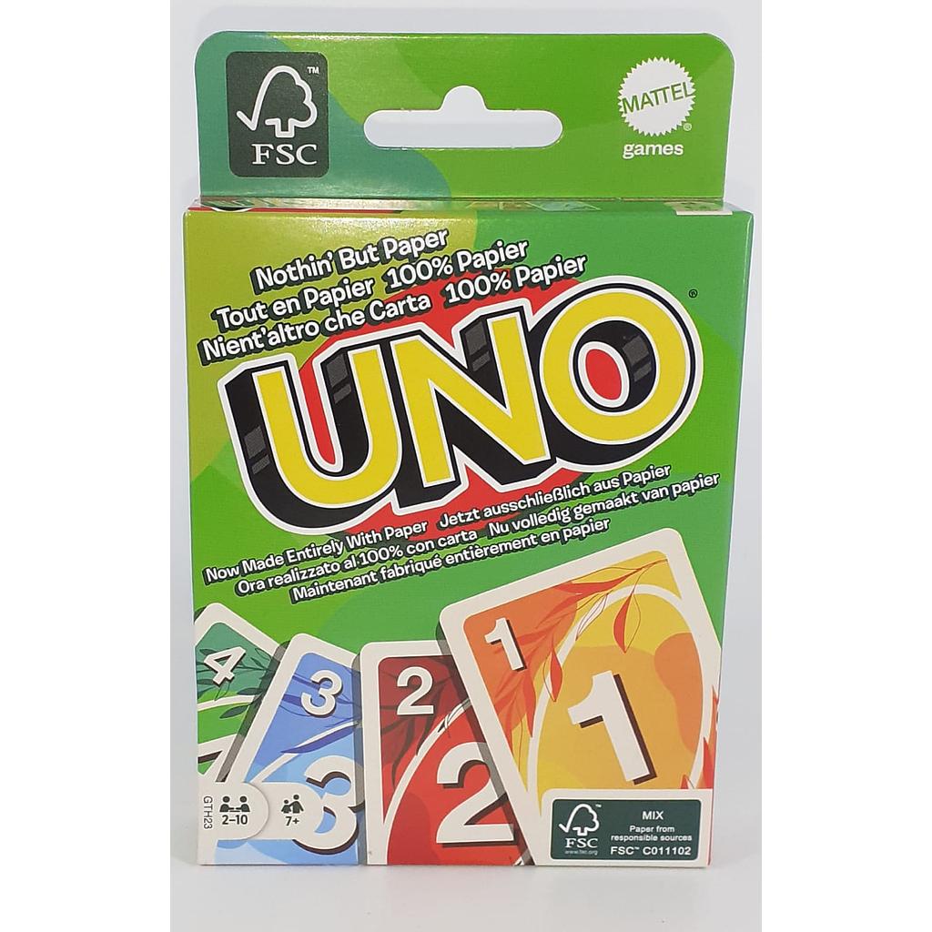 Gioco Uno versione eco sostenibile