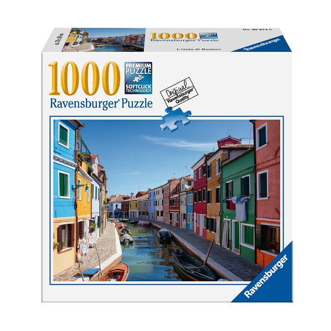 L'isola di Burano 1000 pz