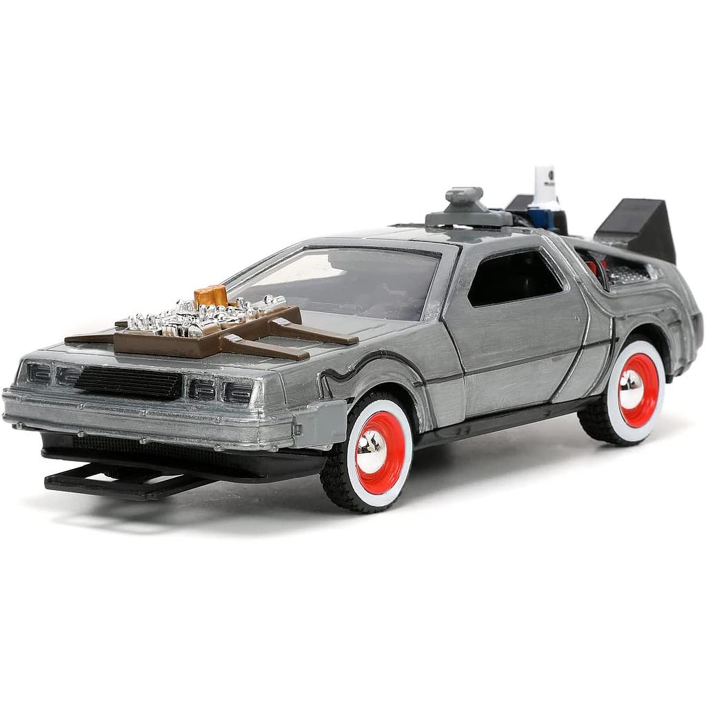 De Lorean Ritorno al futuro 3 in scala 1:32 die-cast