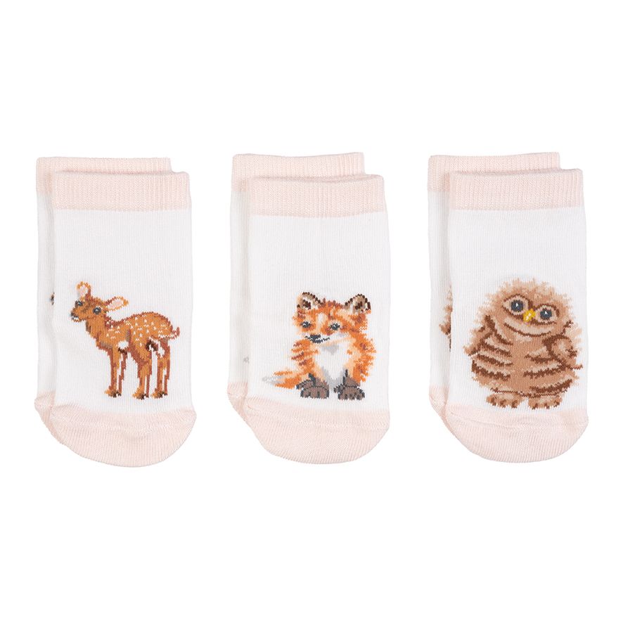 Set calzini neonato Little Forest  6-12 mesi