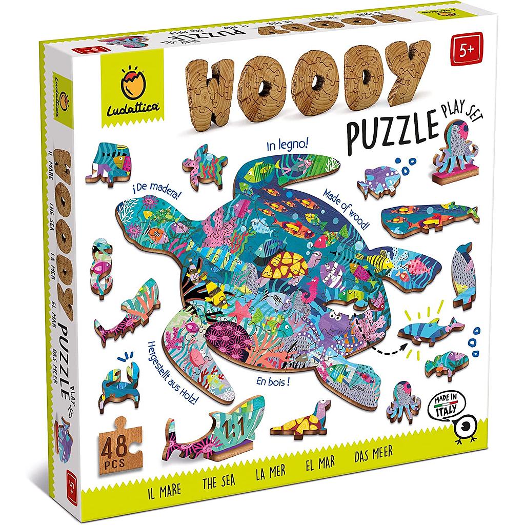 Puzzle in legno Il mare 48 pezzi