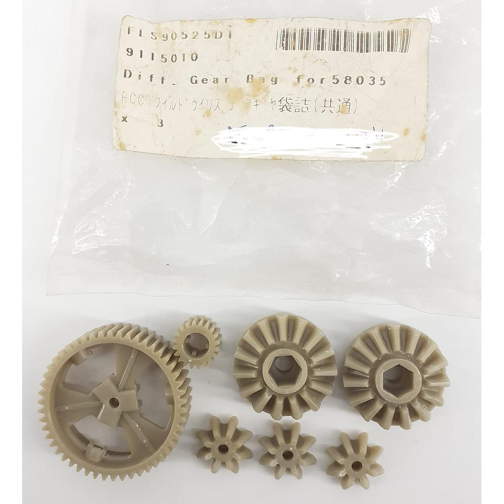 Ingranaggi differenziale Wild Willy Tamiya