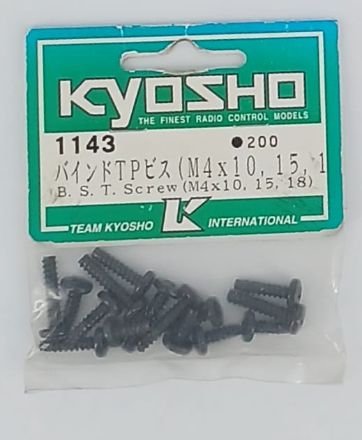 set viti B.S.T. 4x10,15,18 mm Kyosho
