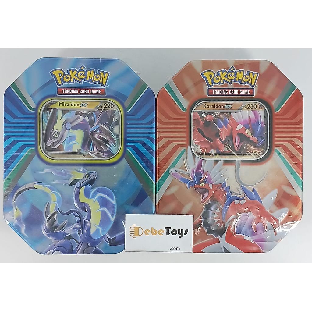 Pokémon Tin Leggende di Paldea assortiti