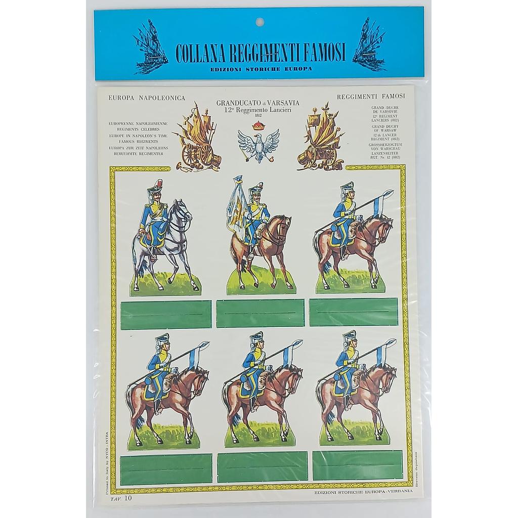 Ganducato di Varsavia 12 Reggimento lancieri 1812