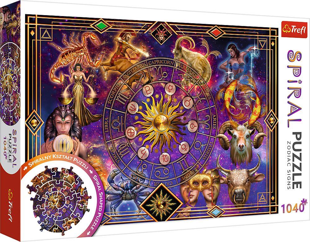 Puzzle a spirali segni zodiacali 1040pz