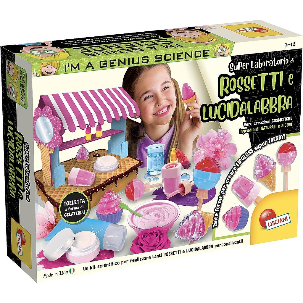 super laboratorio rossetti e lucidalabbra i'm a Genius