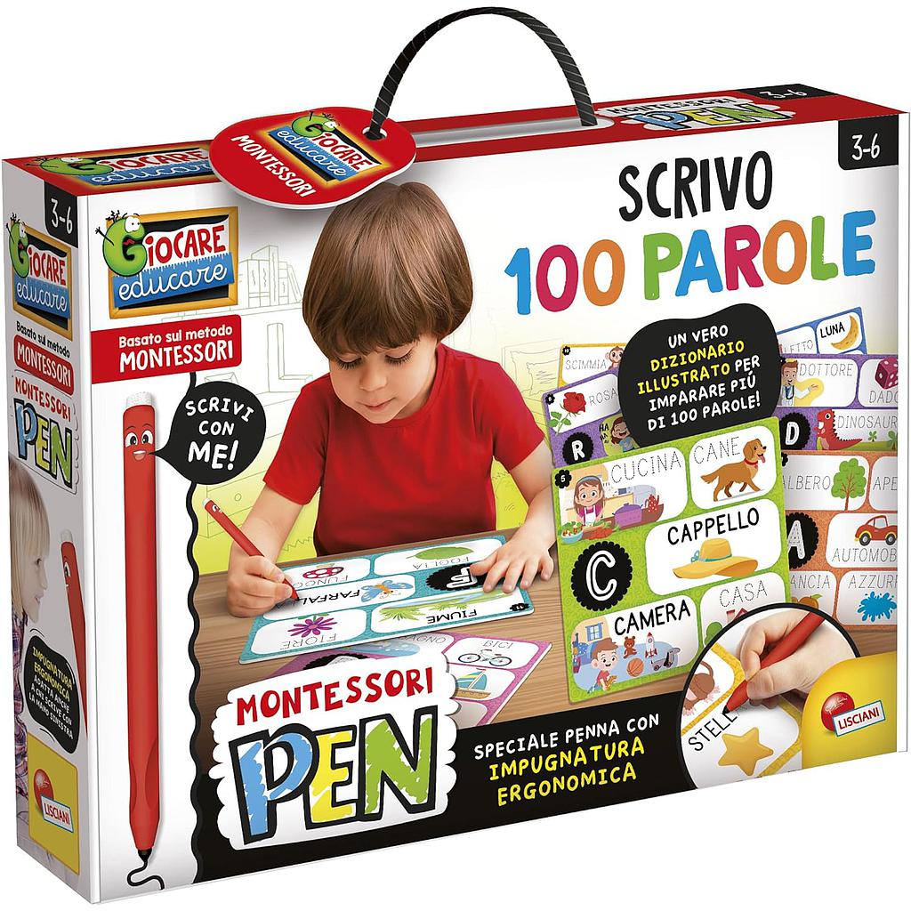 leggo e scrivo 100 parole Montessori pen